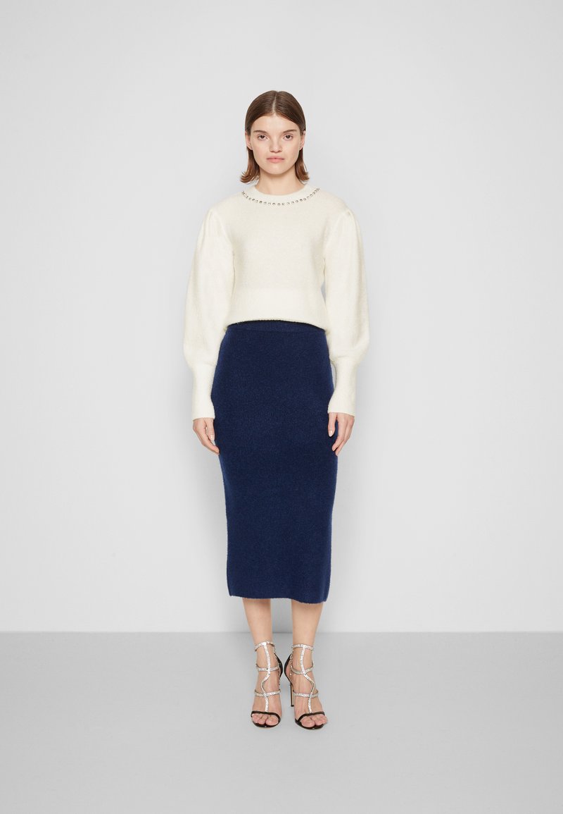 Damen Kleider | Cinq à Sept DARA SWEATER Strickpullover ivory/offwhite - GU09649 Damen Kleider | Cinq à Sept DARA SWEATER Strickpullover ivory/offwhite - GU09649