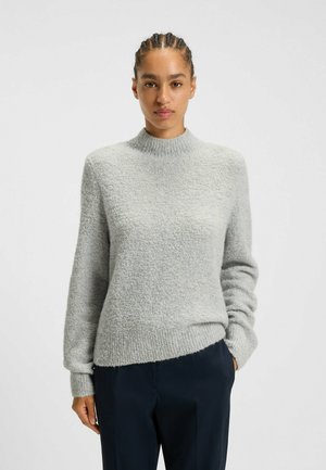 FUBRINA - Strickpullover - light grey eight