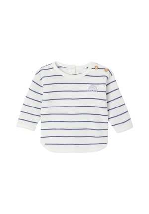 Vertbaudet, VERTBAUDET BABY SHIRT AUS WAFFELPIKEE - Jumper - wollweiß