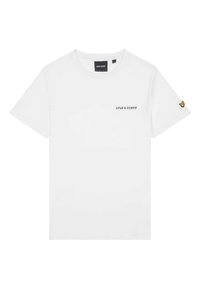 T-Shirt basic - w104 white  jet black