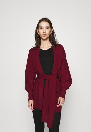 VMTABAYA SHAWLNECK - Cardigan - cabernet