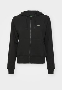 HOODED  - Sweat zippé - black