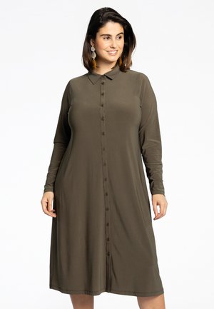 YOEK Robe chemise - green