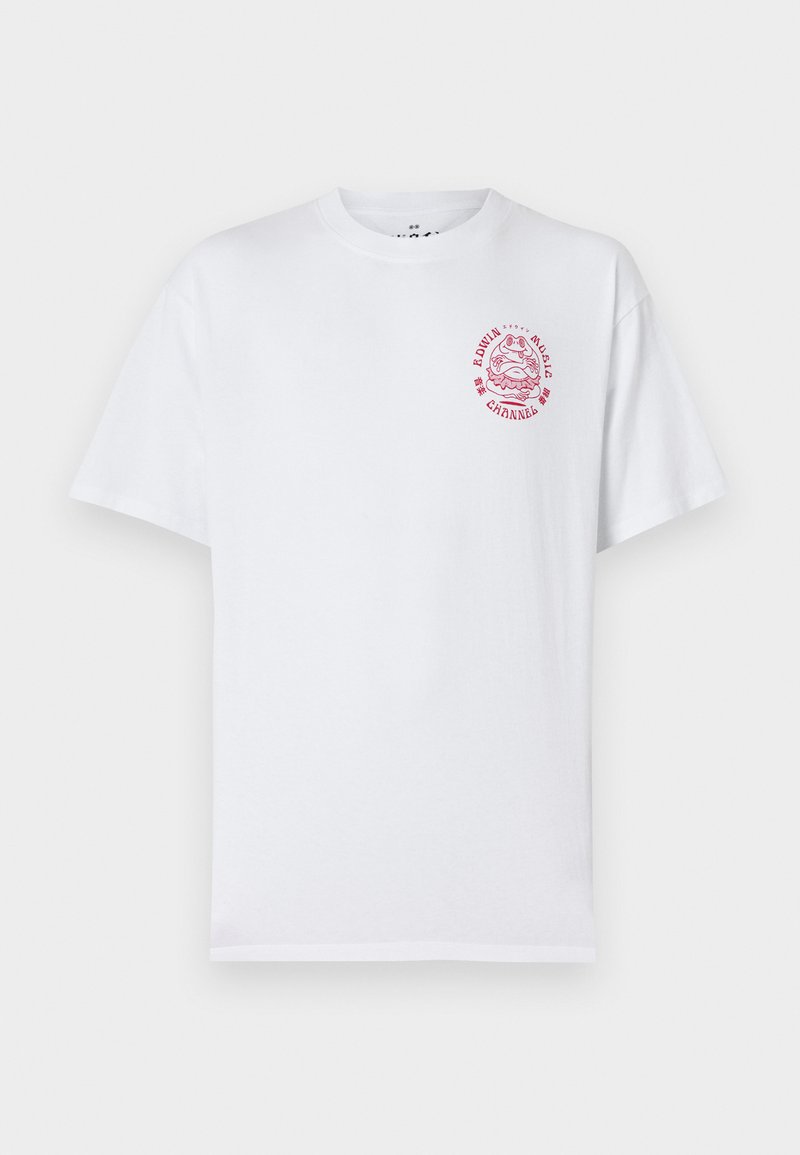 Edwin T-shirt print wit
