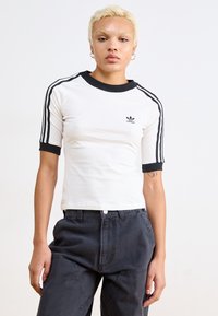 adidas Originals - RAGLAN TEE - Nyomott mintás póló - white Miniatűr kép 1