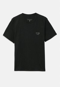 FISH BONE TEE - T-shirt básica - black