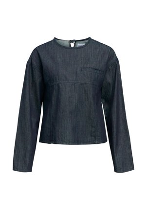 Object, Blouse - dark blue denim
