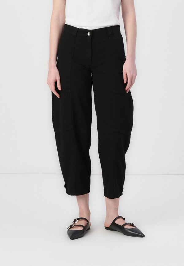 PANTALONI TROUSERS - Wide Leg - nero