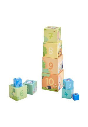 MEIN ZUHAUSE WÜRFEL-SET - Toy for babies - bunt