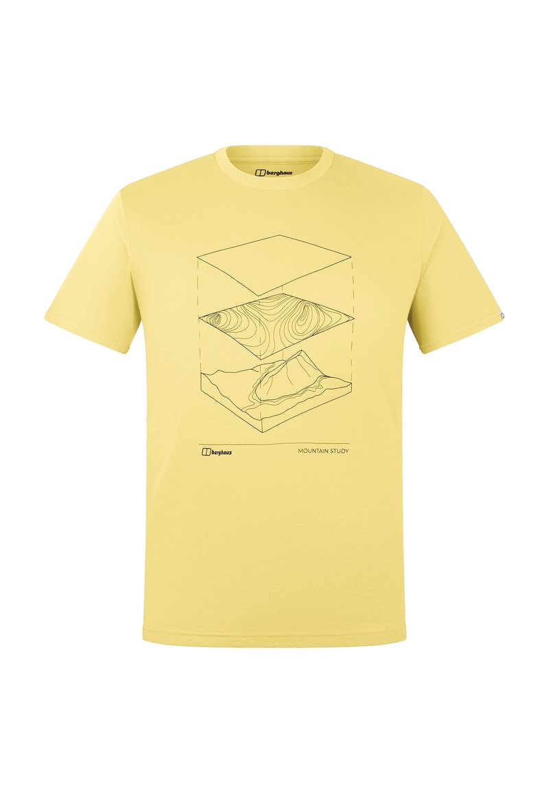 Berghaus T-shirt print geel Berghaus T-shirt print geel
