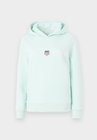SHIELD HOODIE - Kapuutsiga pusa - faded mint