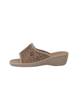 Ciabattine con tacco - beige