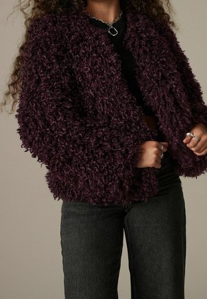 Winterjas - mottled berry