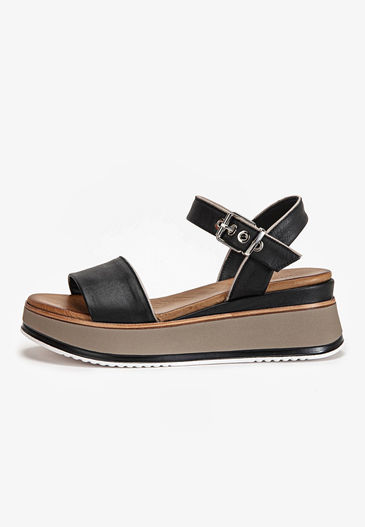 INUOVO COGNAC SANDAAL SLEEHAK | La Bottega