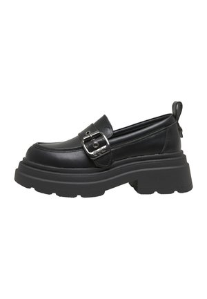 Buffalo, MARS LOAFER BUCKLE - Instappers - black