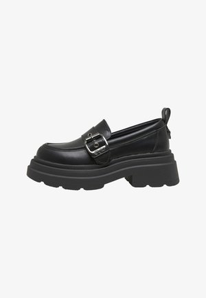 Buffalo, MARS LOAFER BUCKLE - Instappers - black