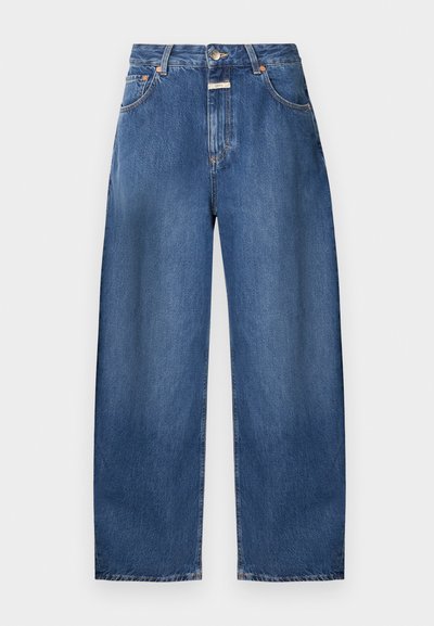 CLOSED JAZZIE - Platėjantys džinsai - mid blue denim
