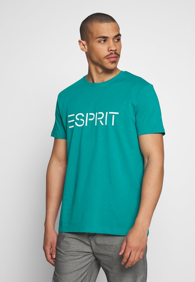 LOGO - T-shirt print - dark turquoise