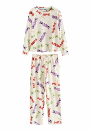 LONG SLEEVE SET - Nattøj sæt - cream cracker
