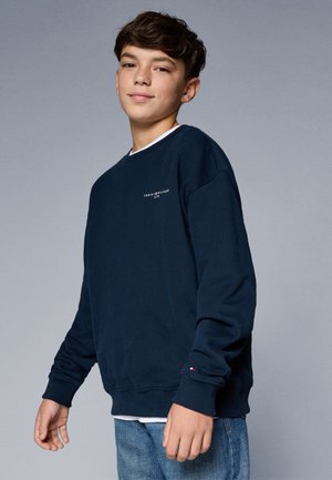 Tommy Hilfiger MINI CORP UNISEX - Sportska majica - dark night navy