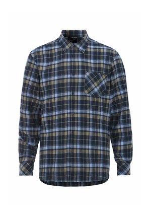 CHECKED  - Hemd - blue   checked
