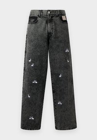 ONE BAD BUNNY UNISEX - Relaxed fit jeans - washed black