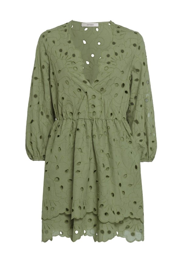 Freizeitkleid - wiesengrün