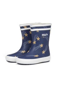 Aigle BABY FLAC PLAY - Bottes en caoutchouc - navy blue