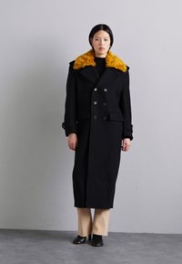 Filippa K LONG PEACOAT - Klassischer Mantel - black