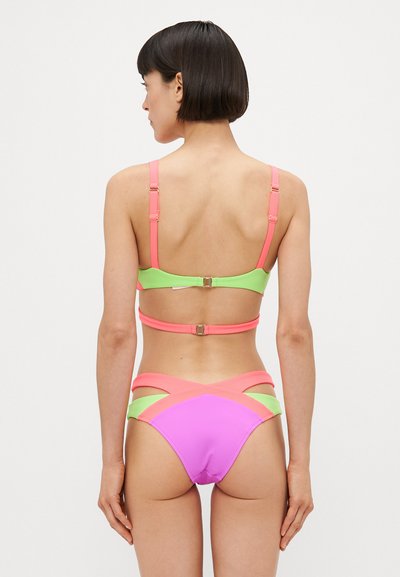 Agent Provocateur MAZZY - Bikini top - pink/green/purple
