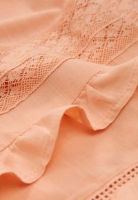 Next FRILL SLEEVE REGULAR FIT - Pusero - peach pink