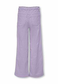 ONLY GIRLS WIDE - Püksid - purple rose