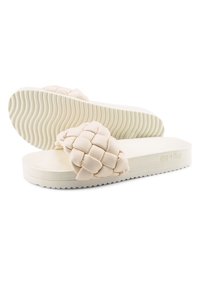 flip*flop WEAVE - Pantolette flach - perlweiß