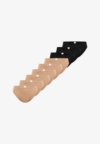 Unausgewählt, beige schwarz