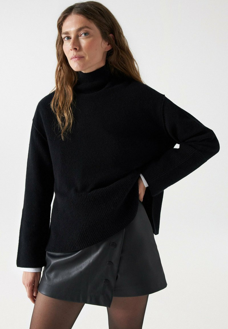 Salsa Jeans LANGARM - Pullover - black