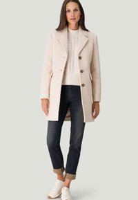 zero MIT KNOPFLEISTE - Halflange jas - french oak