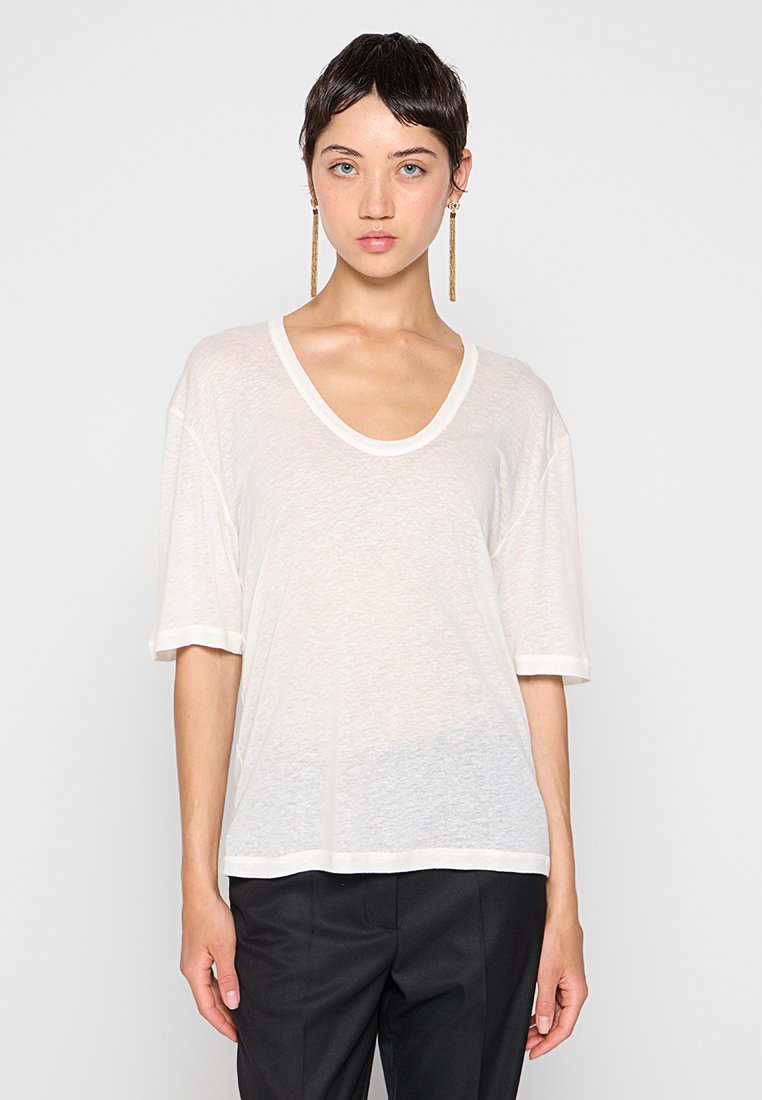 By Malene Birger T-shirt basic wit By Malene Birger T-shirt basic wit