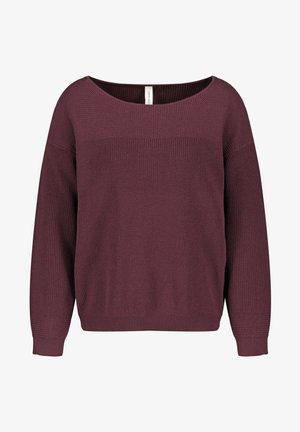 Jumper - burgundy