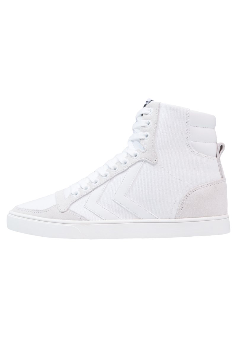 Hummel SLIMMER STADIL TONAL - High-top trainers - white - Zalando.co.uk