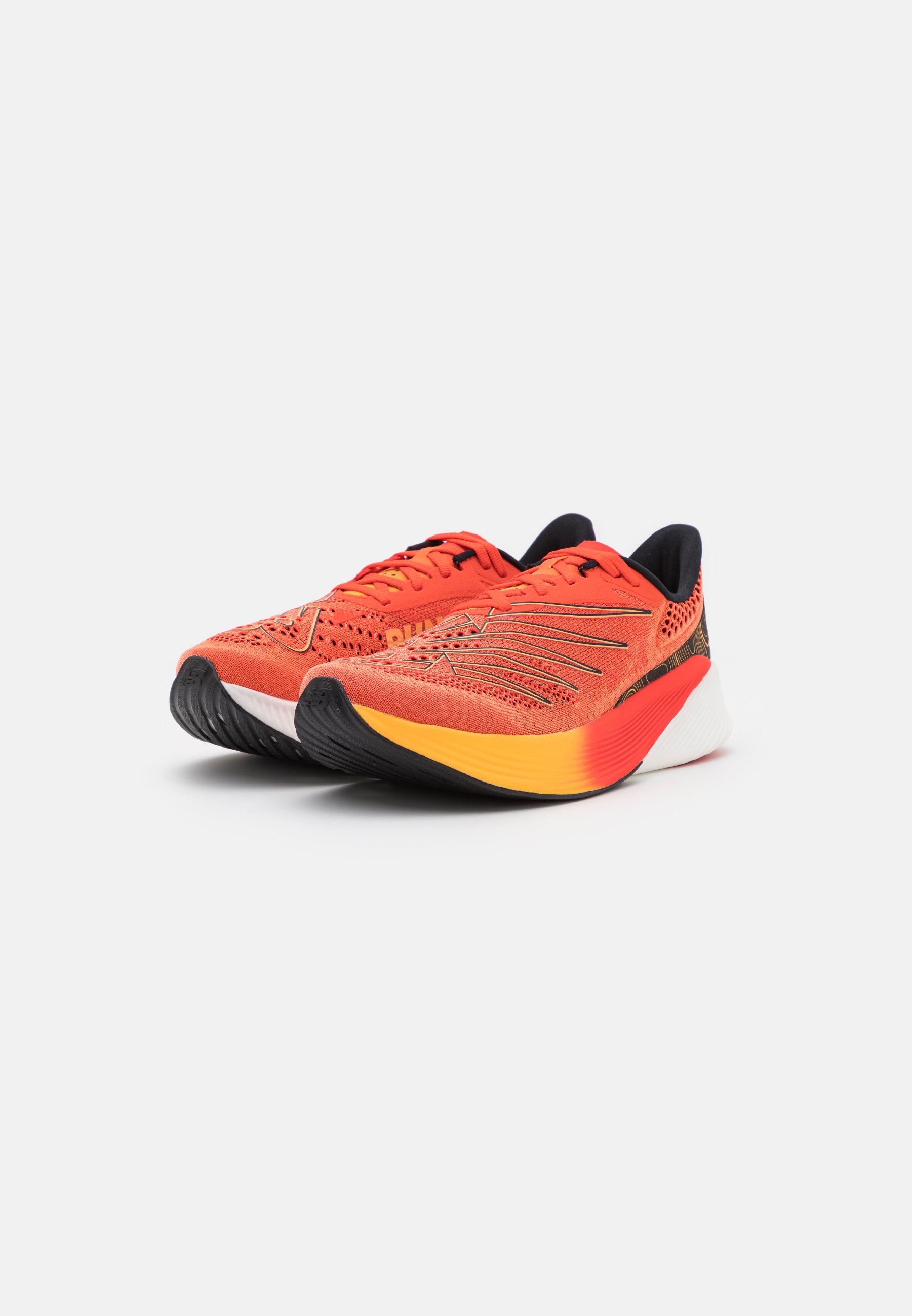 New Balance FC RACER ELITE - Neutral running shoes - orange - Zalando.co.uk
