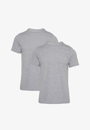 Fila, ROUND NECK 2 PACK - T-Shirt basic - grey
