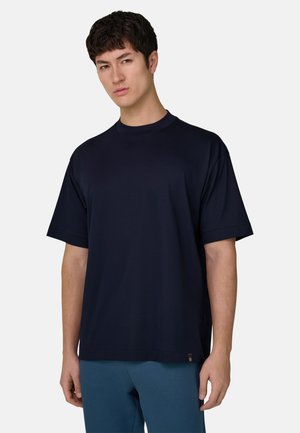 B TECH B SUSTAINABLE WITH S.CAFÈ - T-shirt print - navy blue