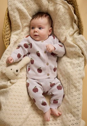 Lil' Atelier, STRICKJACKE BEQUEME - Kardigán - hushed violet