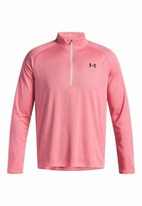 Under Armour TECH TEXTURED - T-shirt à manches longues - prime pink