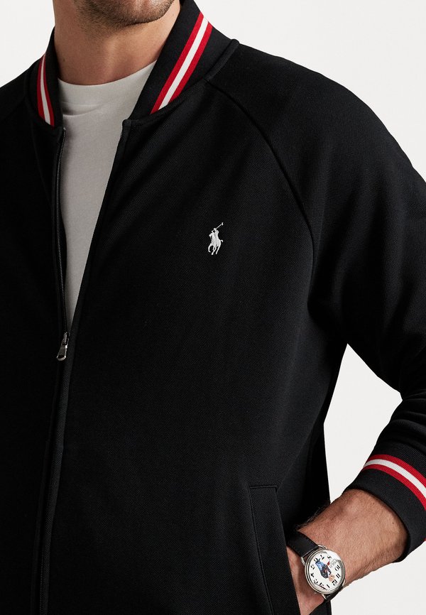 DOUBLE KNIT MESH BOMBER JACKET - Bomber Jacket2