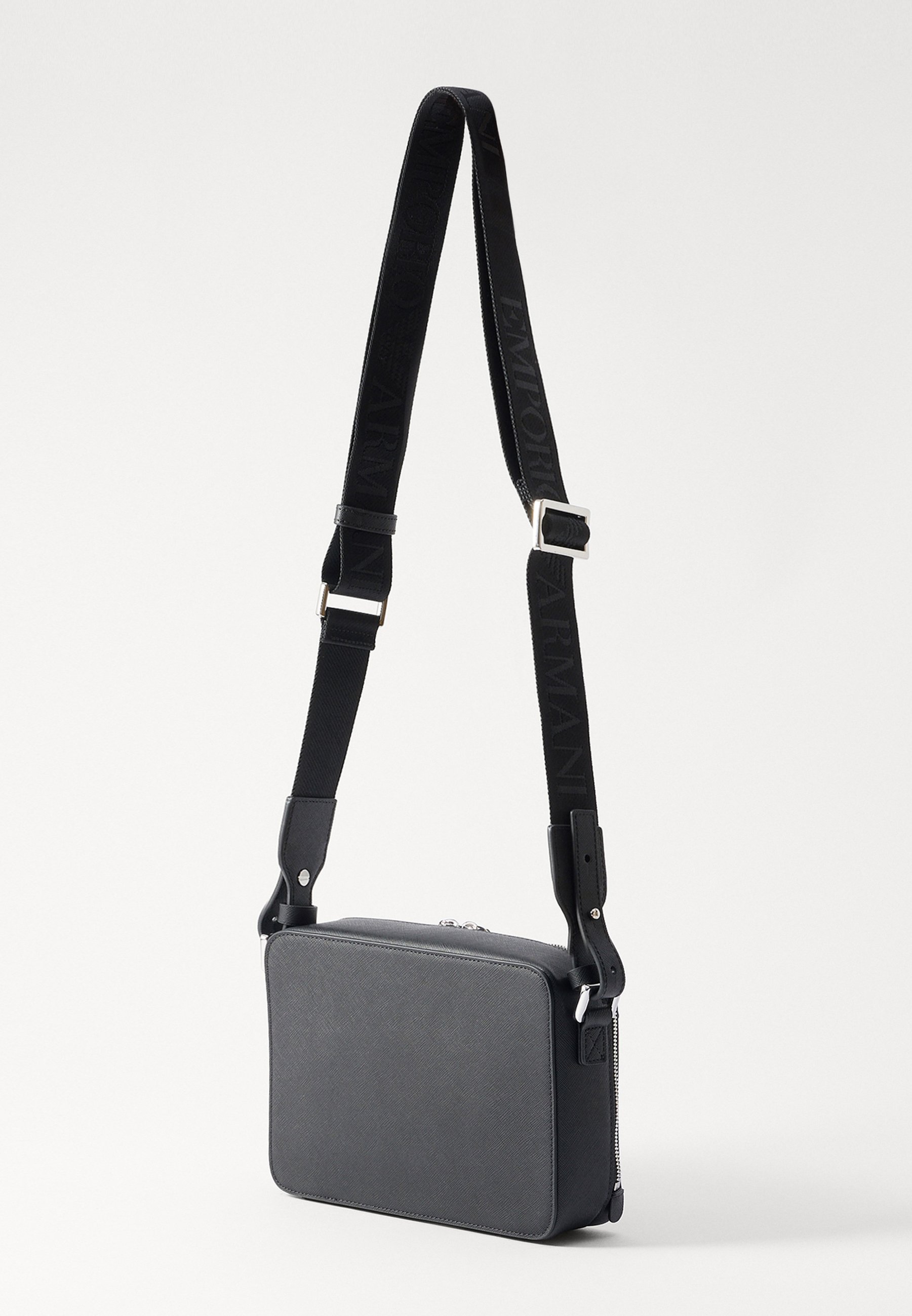 Emporio Armani MINI BAG - Mala a tiracolo - black beauty/preto