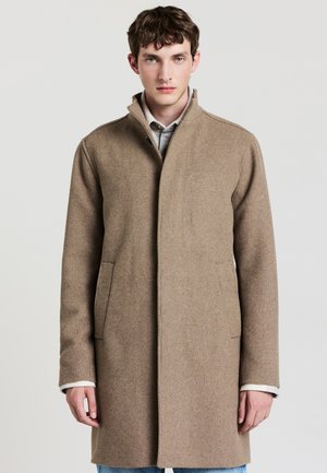 CAPOSPALLA TINTA UNITA - Cappotto corto - beige