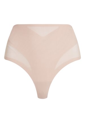 Calvin Klein Underwear, SHAPEWEAR SCULPTED FIRM THONG STAY PUT  - Shapewear - cedar
