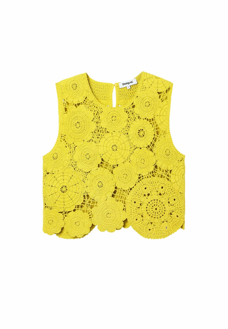 Desigual Top geel