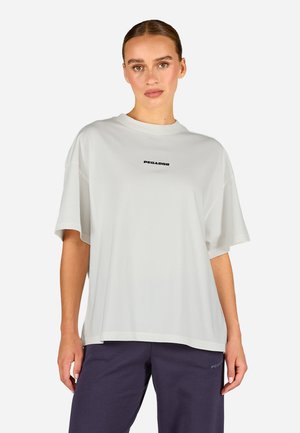 BRACY HEAVY OVERSIZED TEE - Základné tričko - washed snow white black
